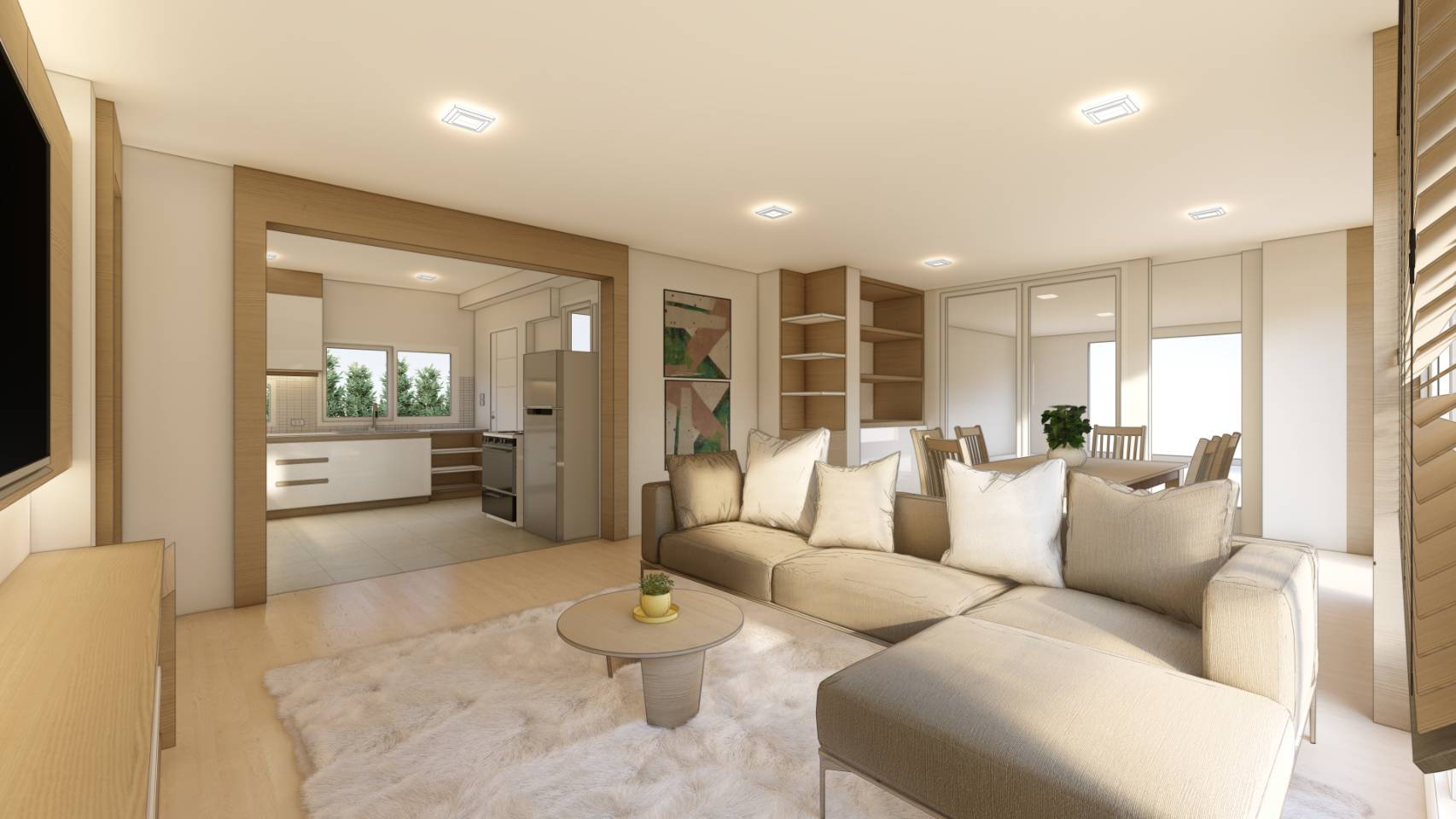 ตัวอย่างผลงานรีโนเวทบ้านและงานบิ้วอินภายใน โดย MAHAHENG Karnchang